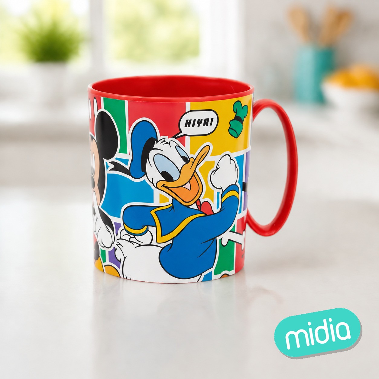 Stor taza micro 390 ml mickey mouse better together