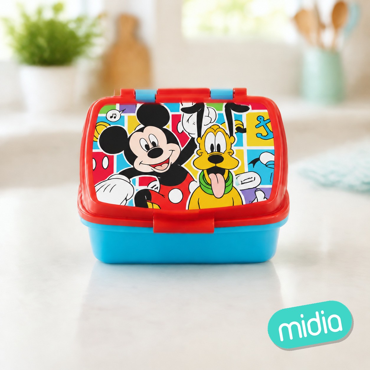 Stor sandwichera rectangular mickey mouse better together
