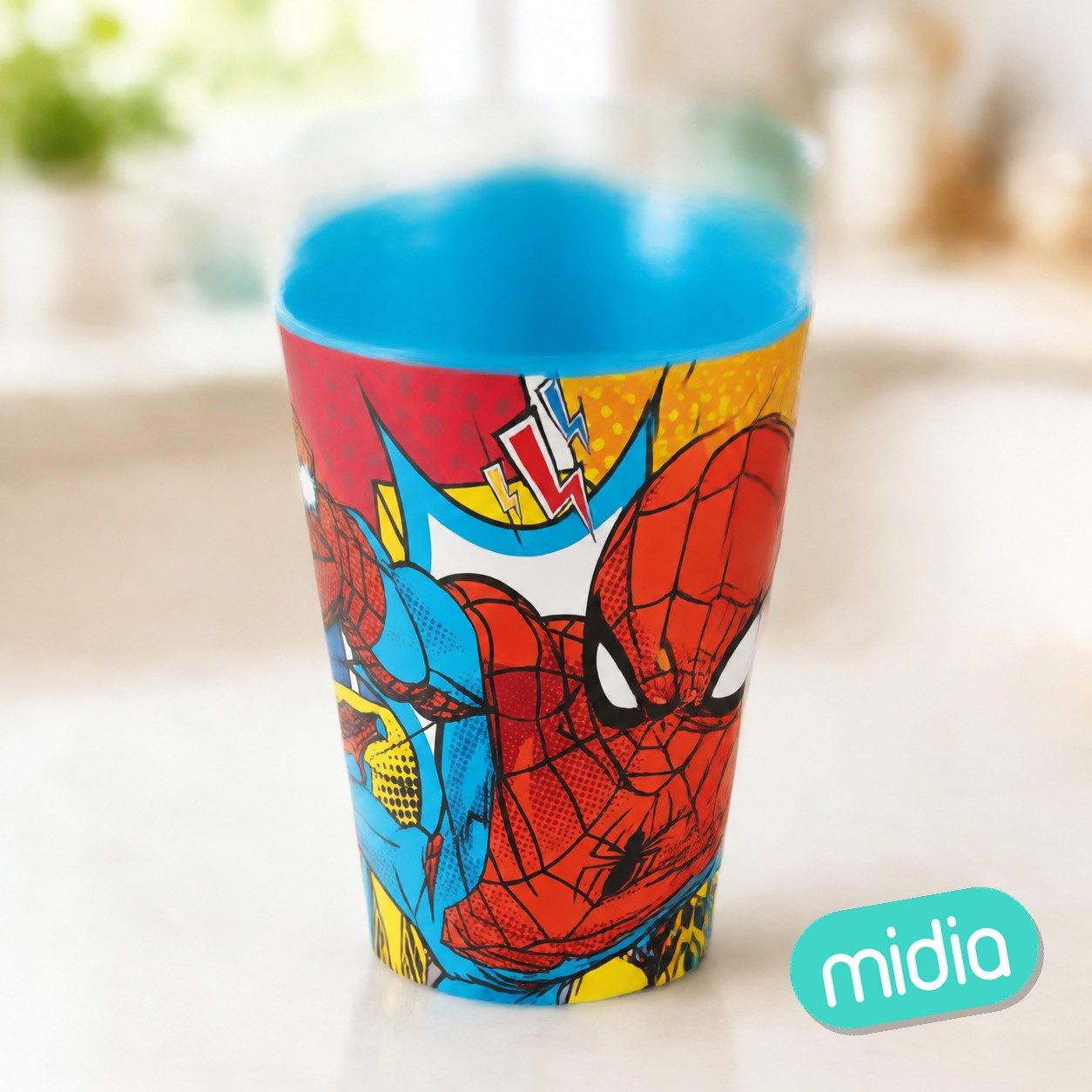 Stor vaso easy grande 430 ml spiderman midnight flyer