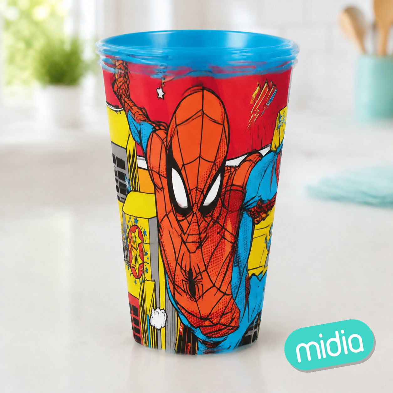 Stor vaso easy pequeño 260 ml spiderman midnight flyer