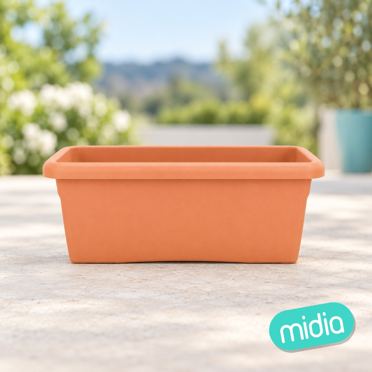 Terra jardinera 50x22cm terracota c12