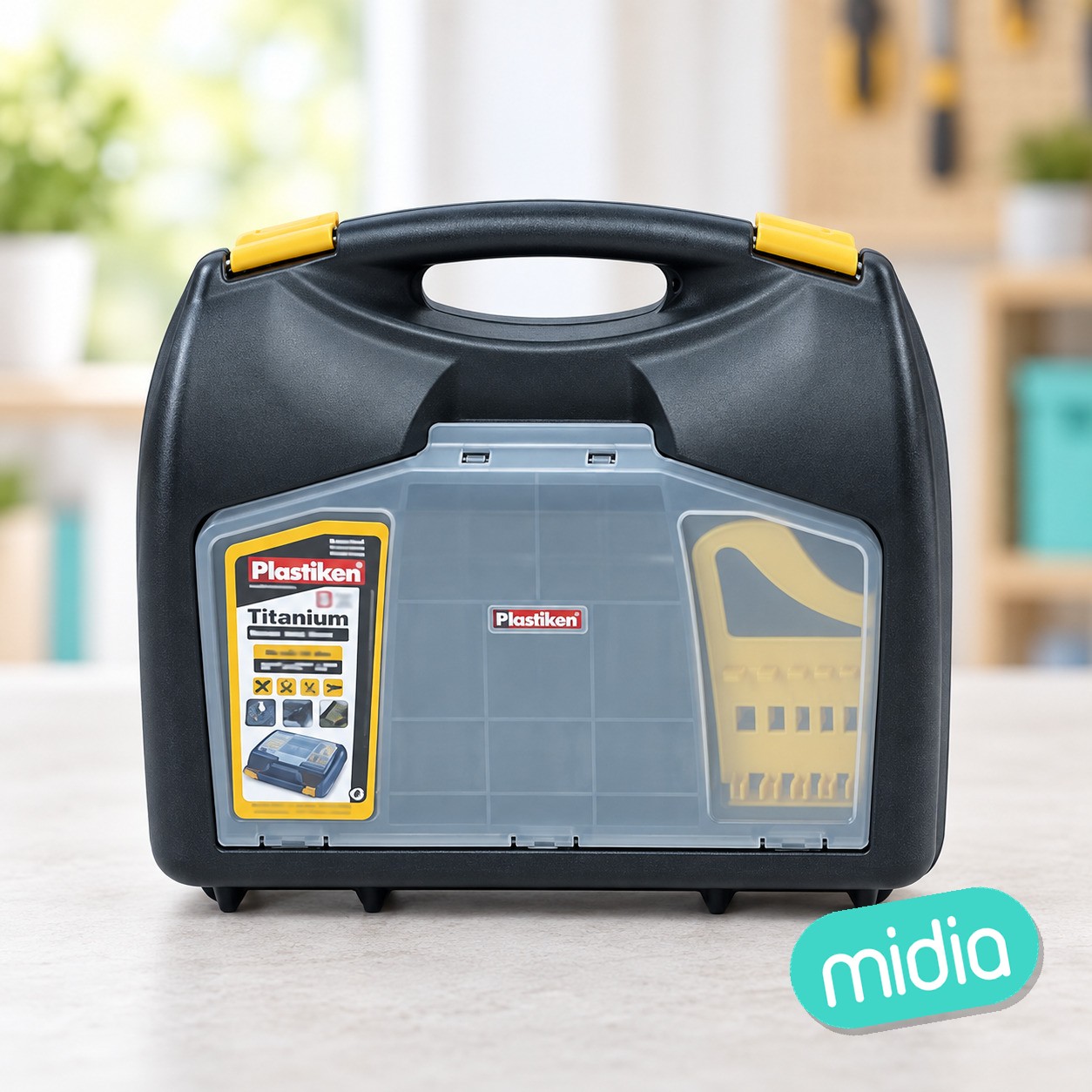 Power tool case 40cm titani negro c4