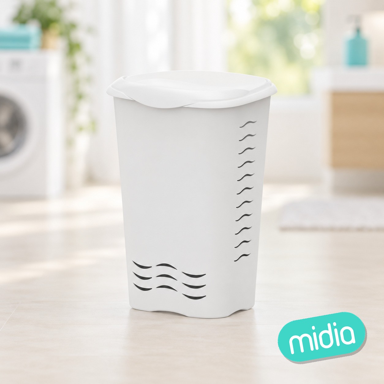 Nature pongotodo 70l blanco+tapa c6