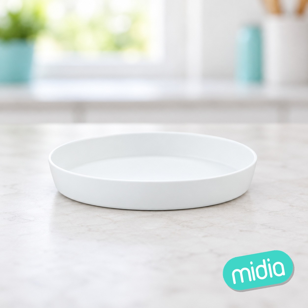 Tes plato redondo ø 14cm blanco c24