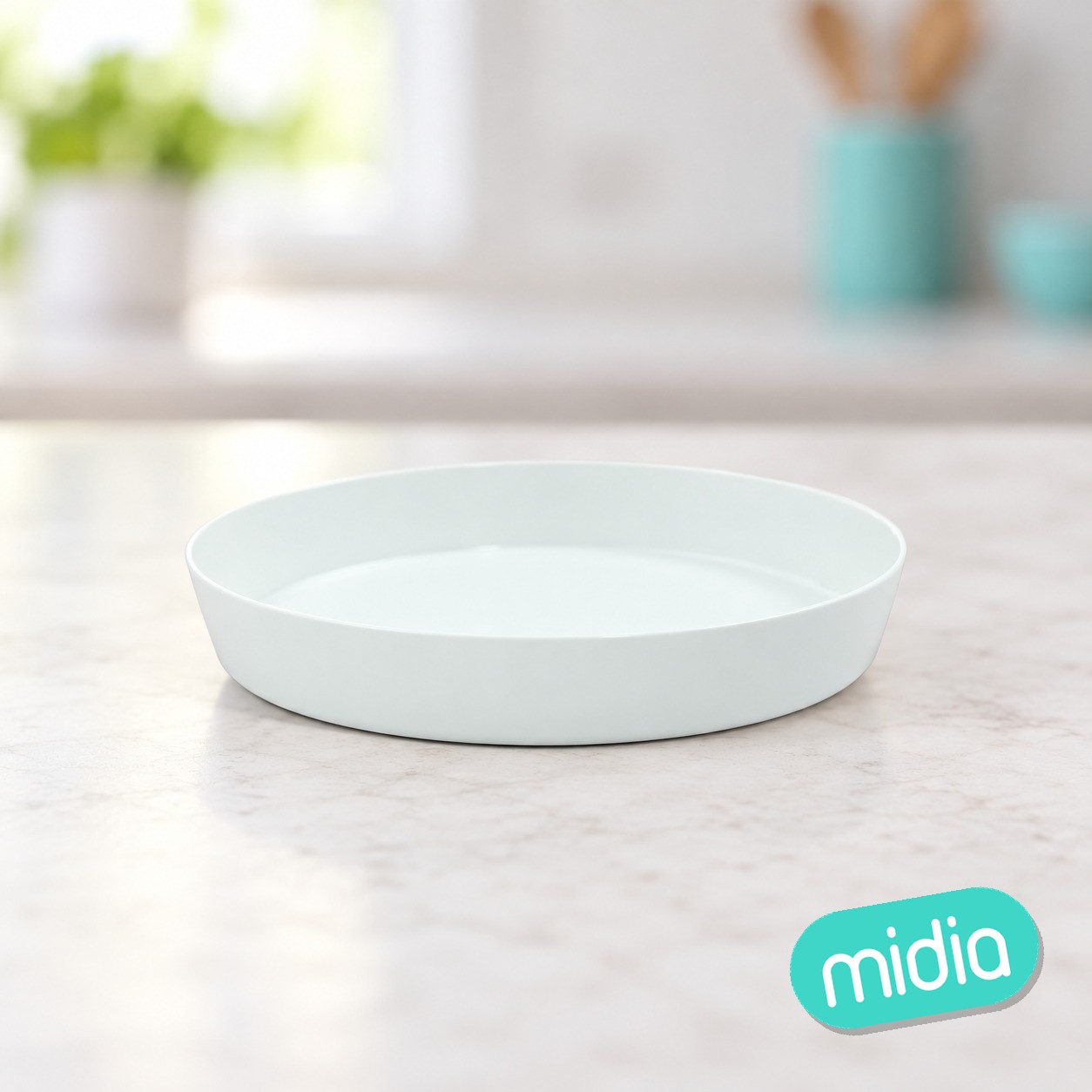 Tes plato redondo ø 17cm blanco c24