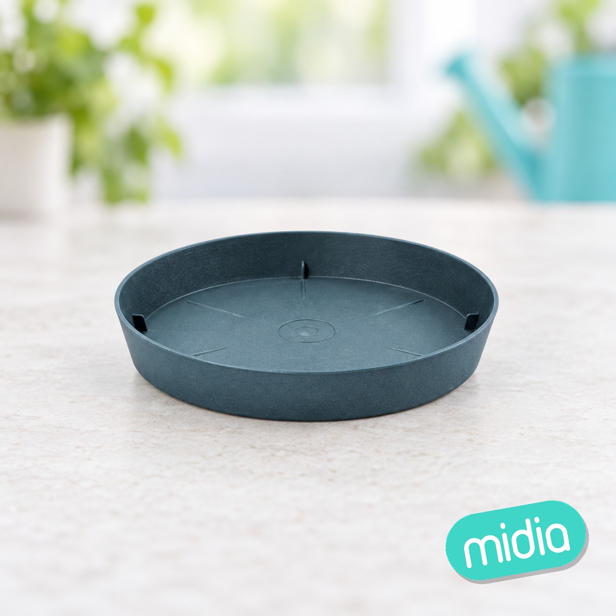 Tes plato redondo ø 11cm antracita c24