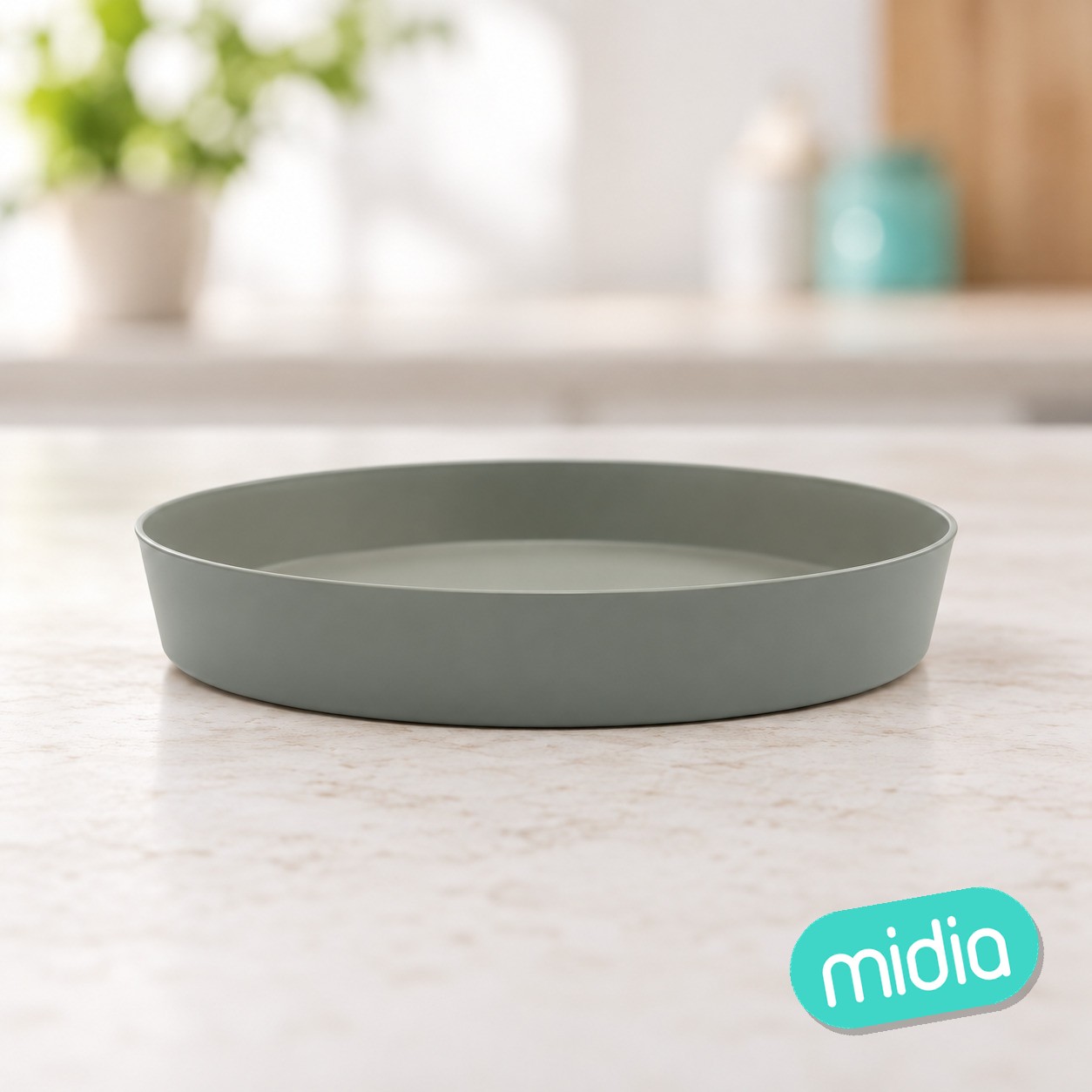 Tes plato redondo ø 28cm taupe c12