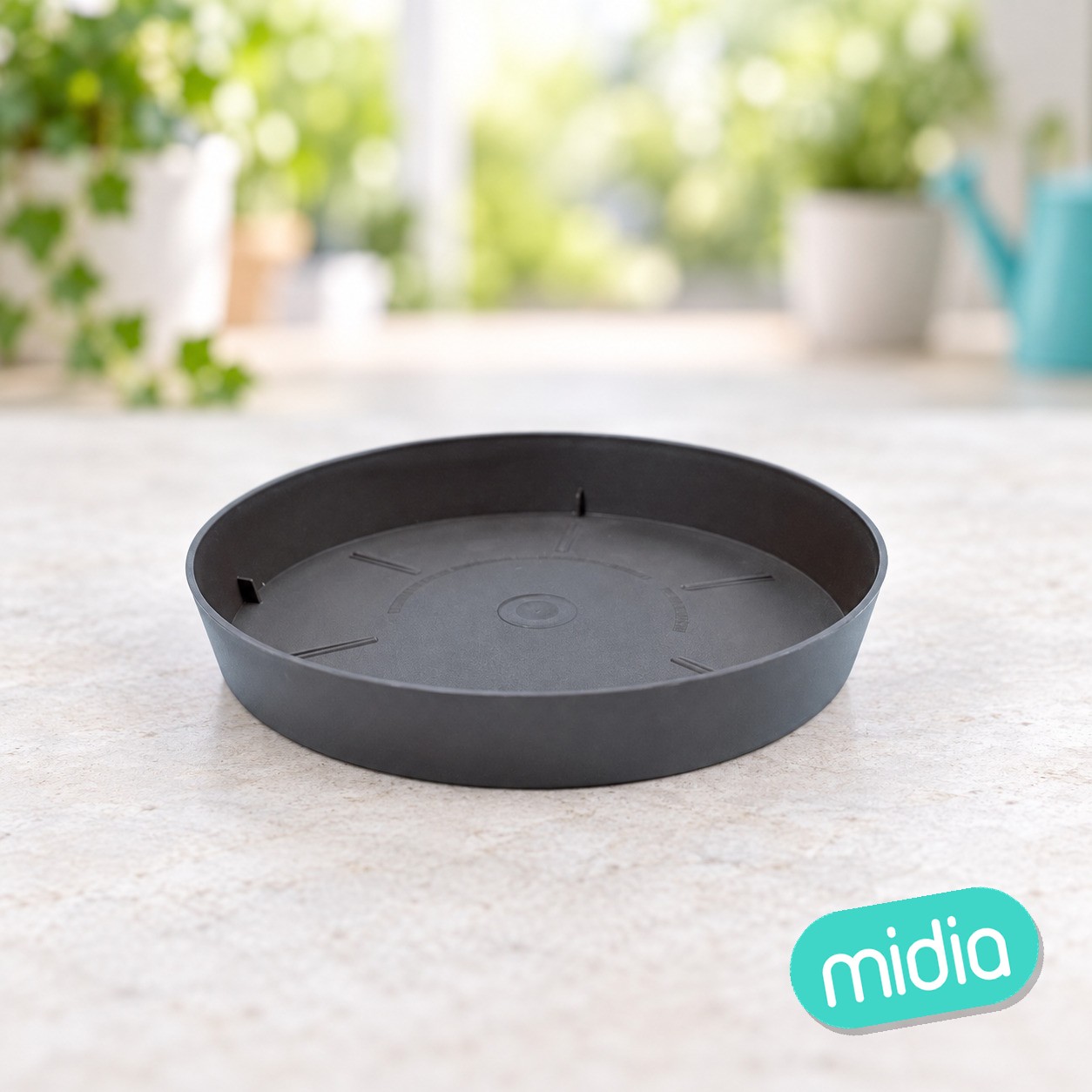 Tes plato redondo ø 24cm negro c12