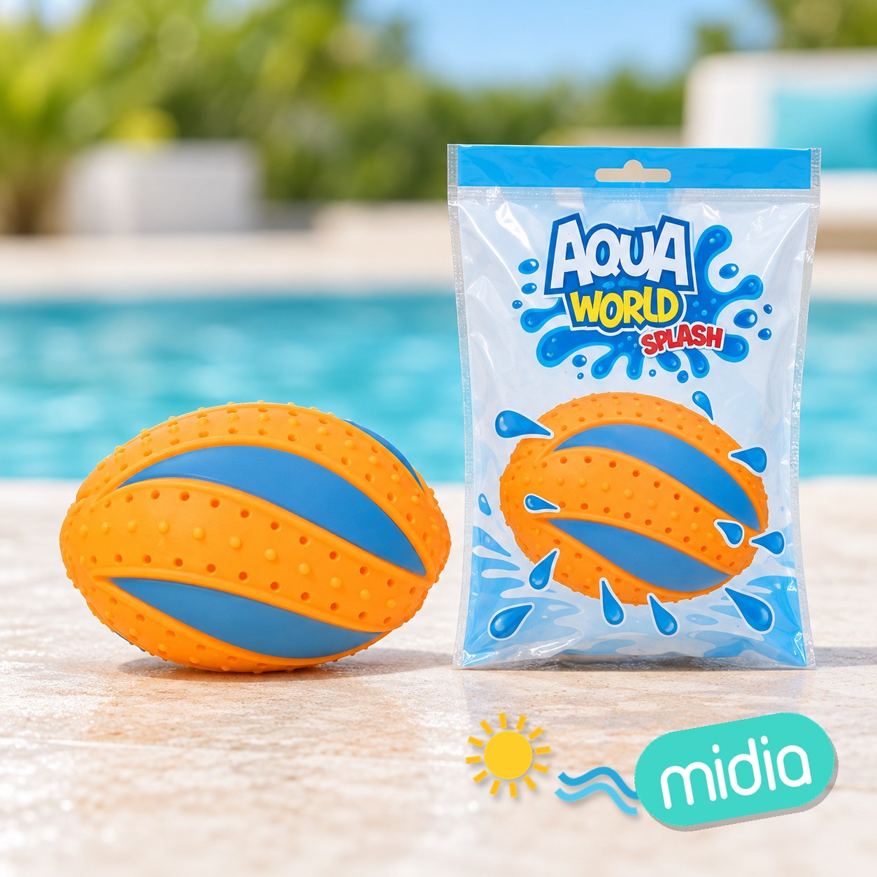 Splash toys-pelota agua rugby