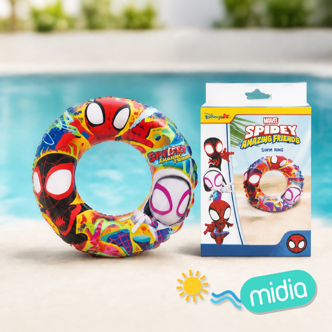 Spidey-rueda hinchable d42cm
