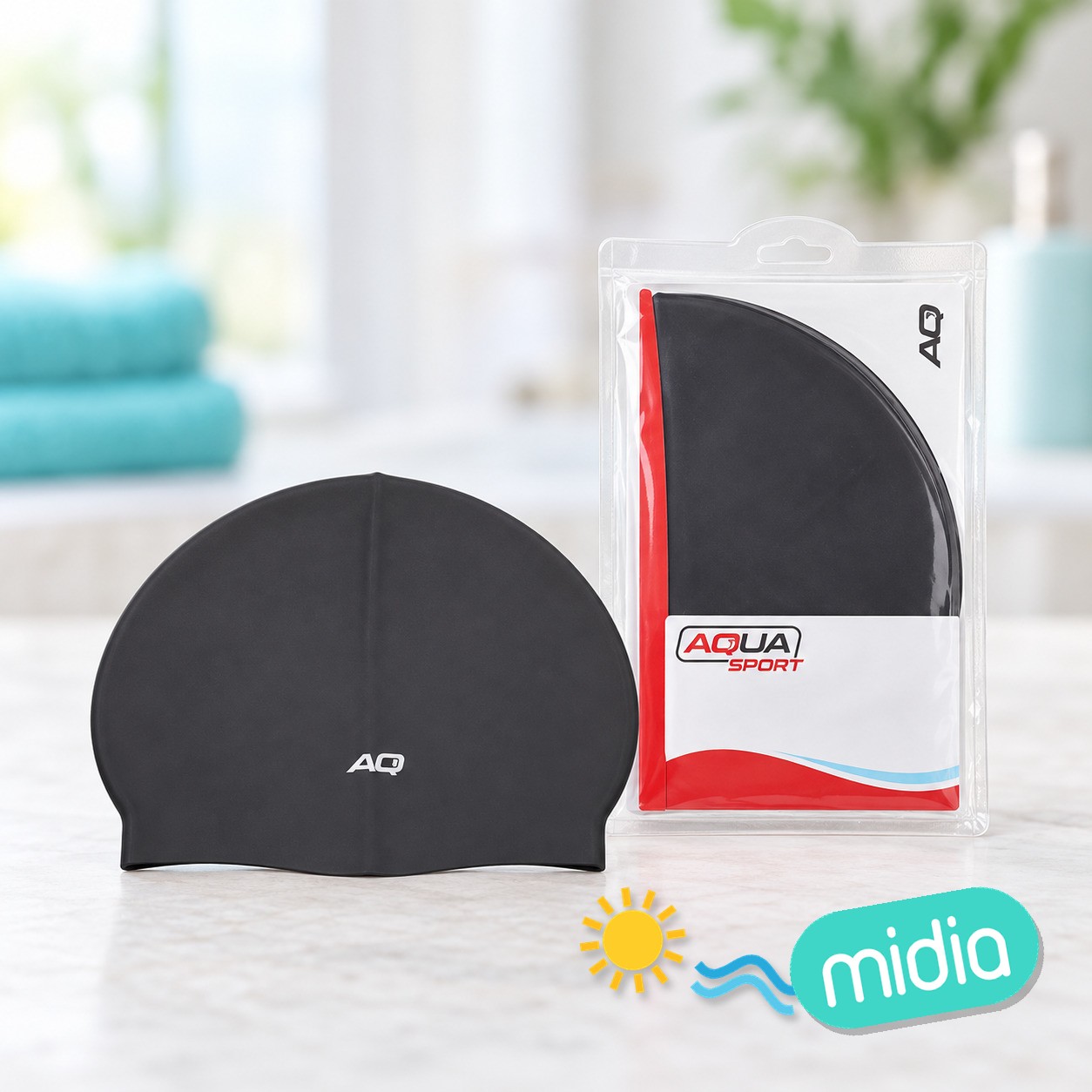 Aqua sport-gorro natacion +12