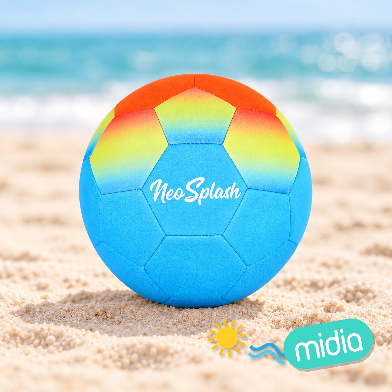 Aktive-balon futbol playa neop