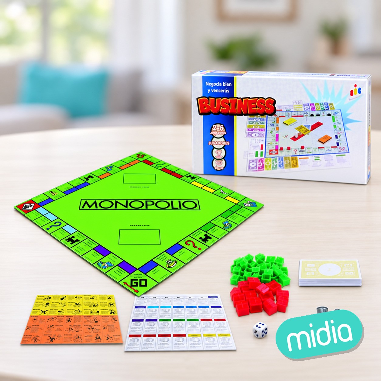 Juego de mesabusiness prop ifi dades