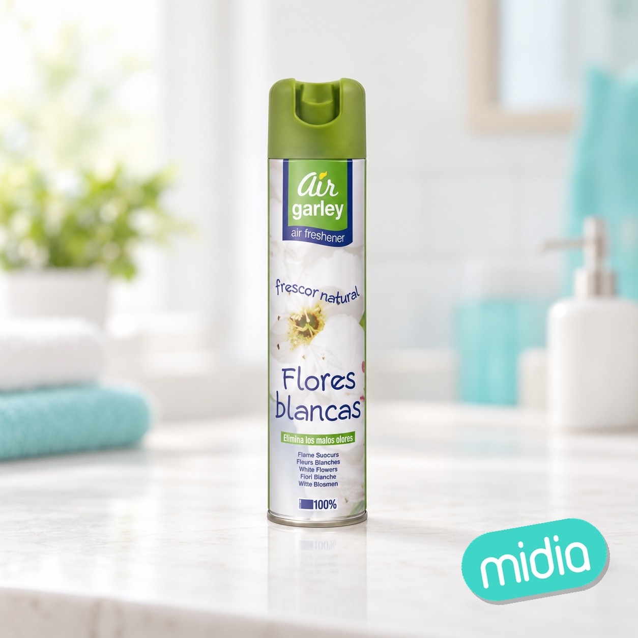 Ambientador spray flores blanc 405cc
