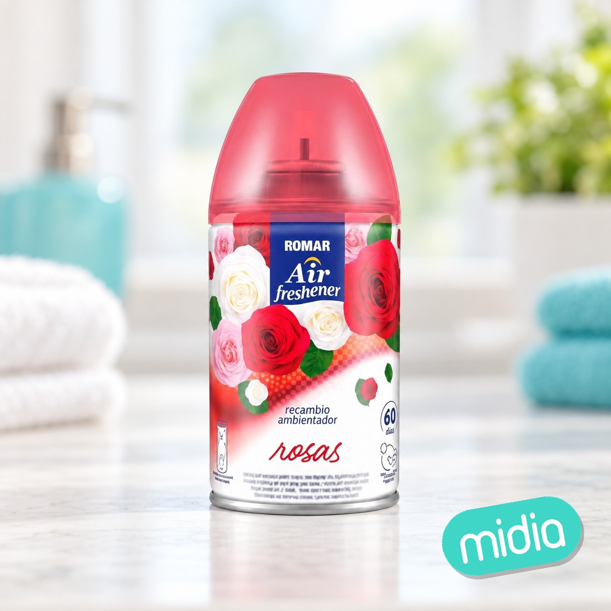 Recambio aerosol rosa 335cc