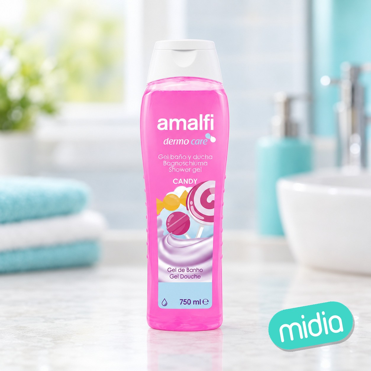 Gel de bano y ducha candy 750ml