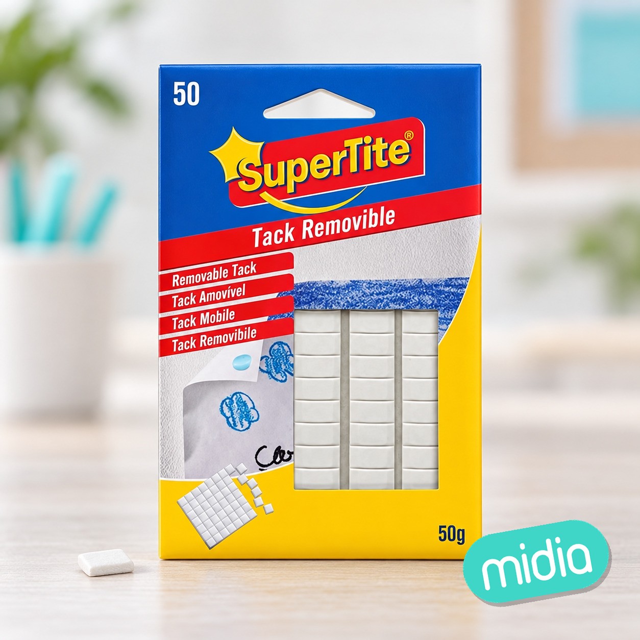 Chincheta adhesiv 50g