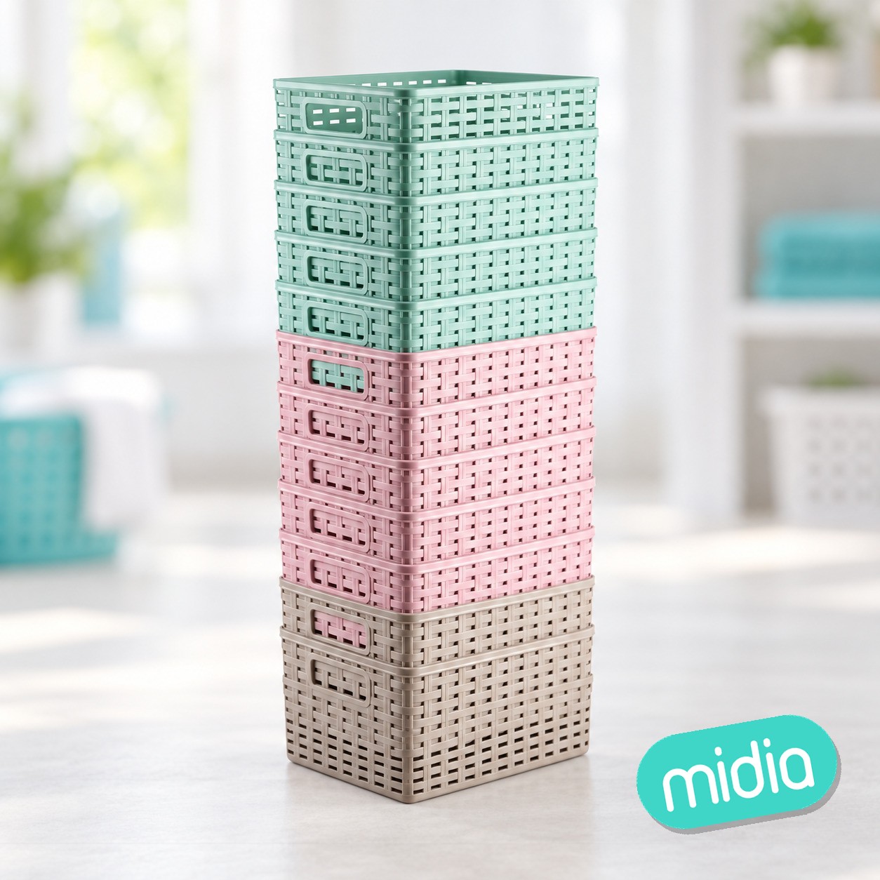 Cesta rattan n2 6l