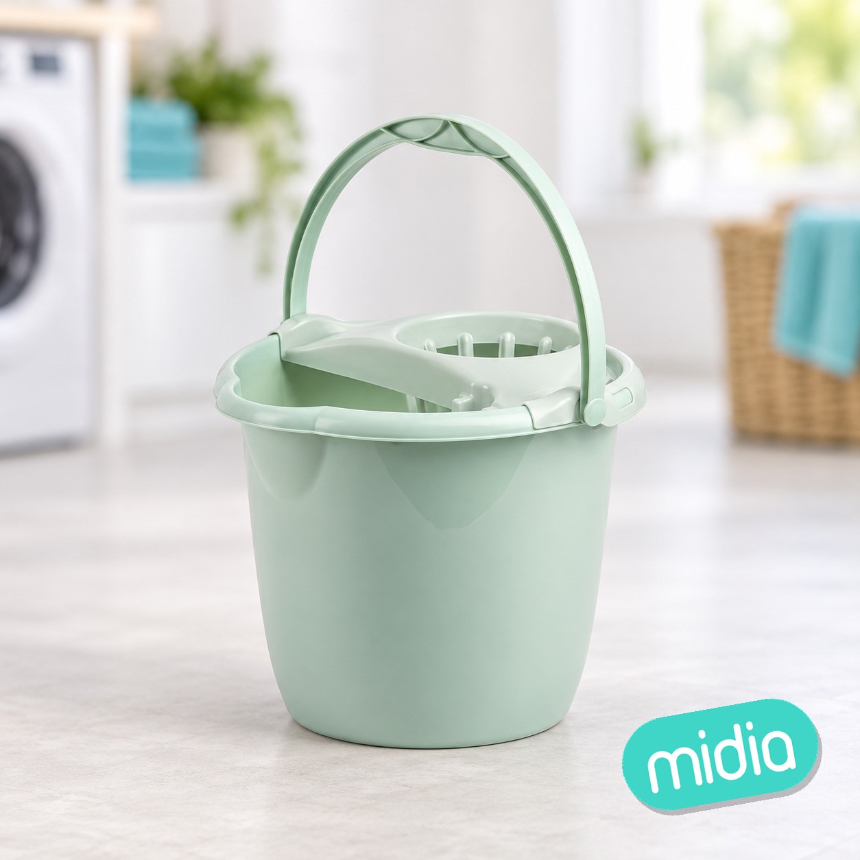 Cubo fregona redondo 15l