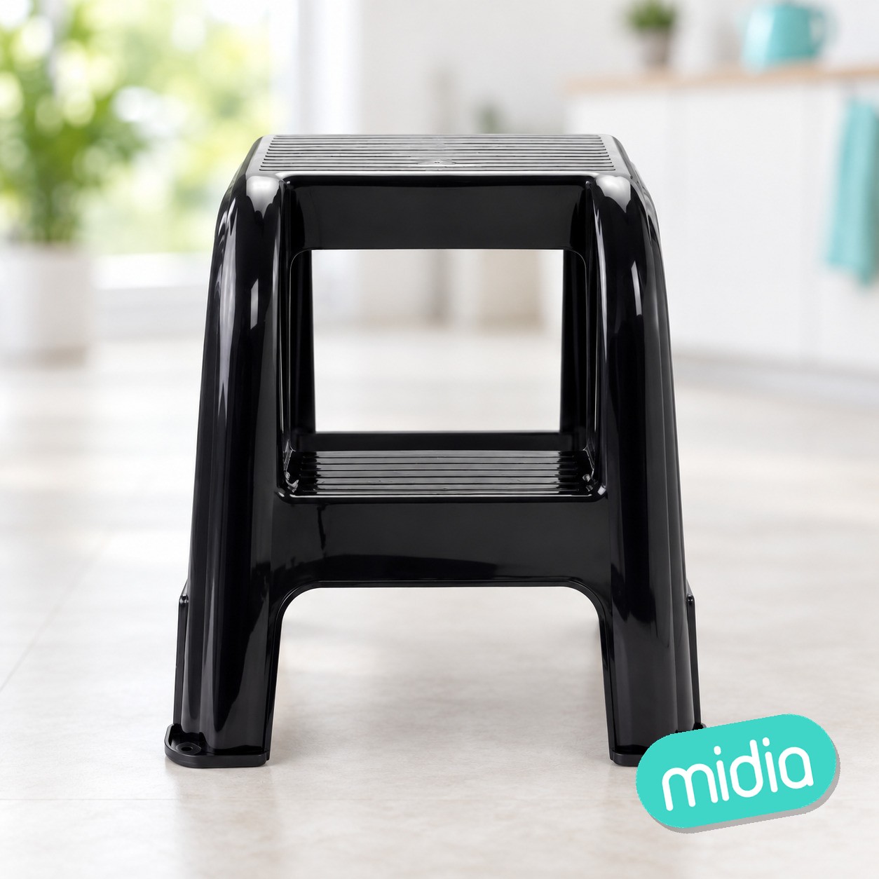 Taburete scala negro