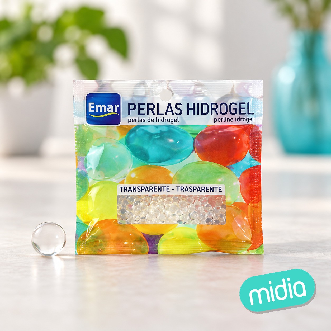 Perlas hidrogel 12gr transp