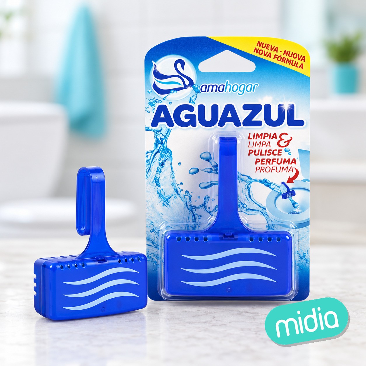 Agua azul colgador marino 12 u