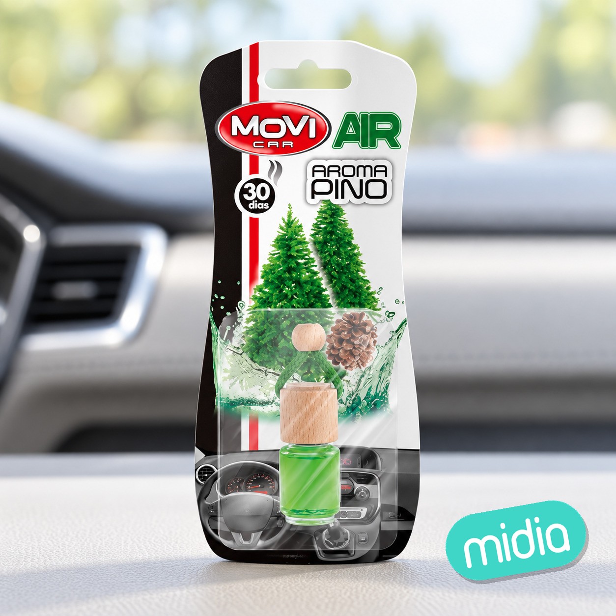 Ambientador vent movi car tapon madera fragancia pino (10)