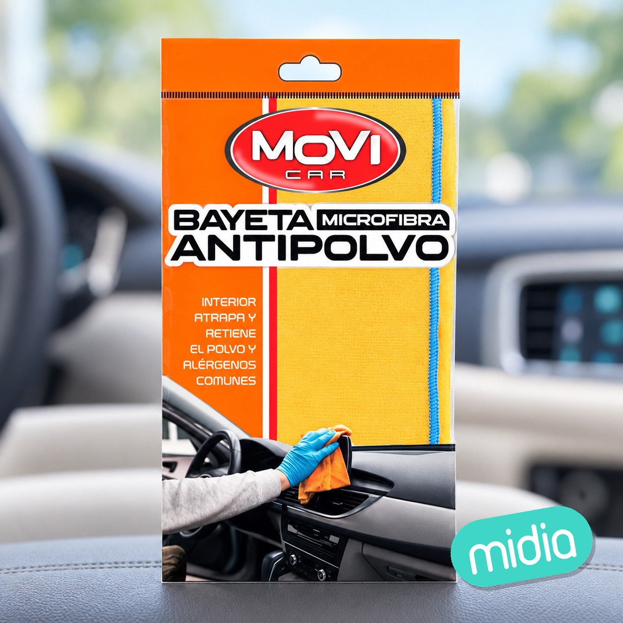 Bayeta interior-antipolvo microfibra movi