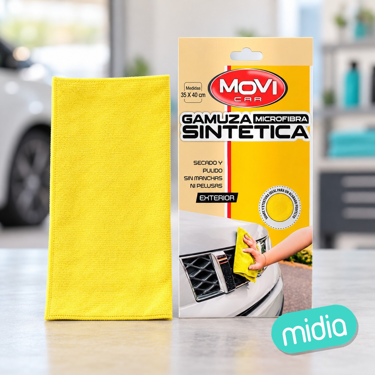 Gamuza sintetica exteriores movi car med.