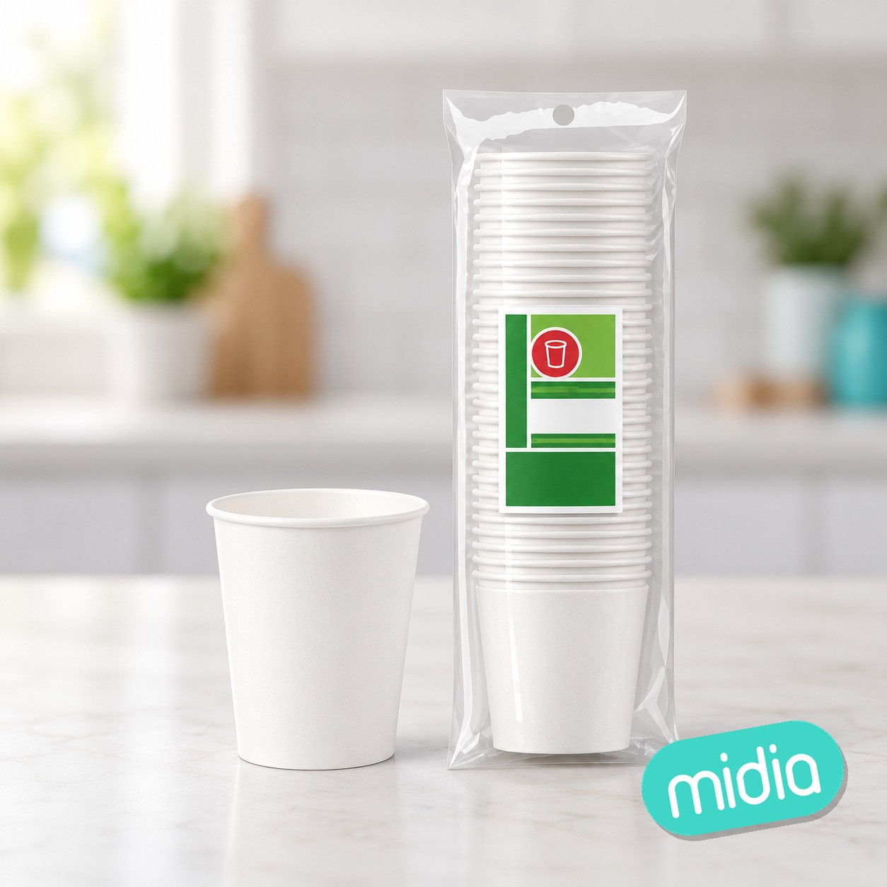S/30 vaso cartón blanco 80 cc