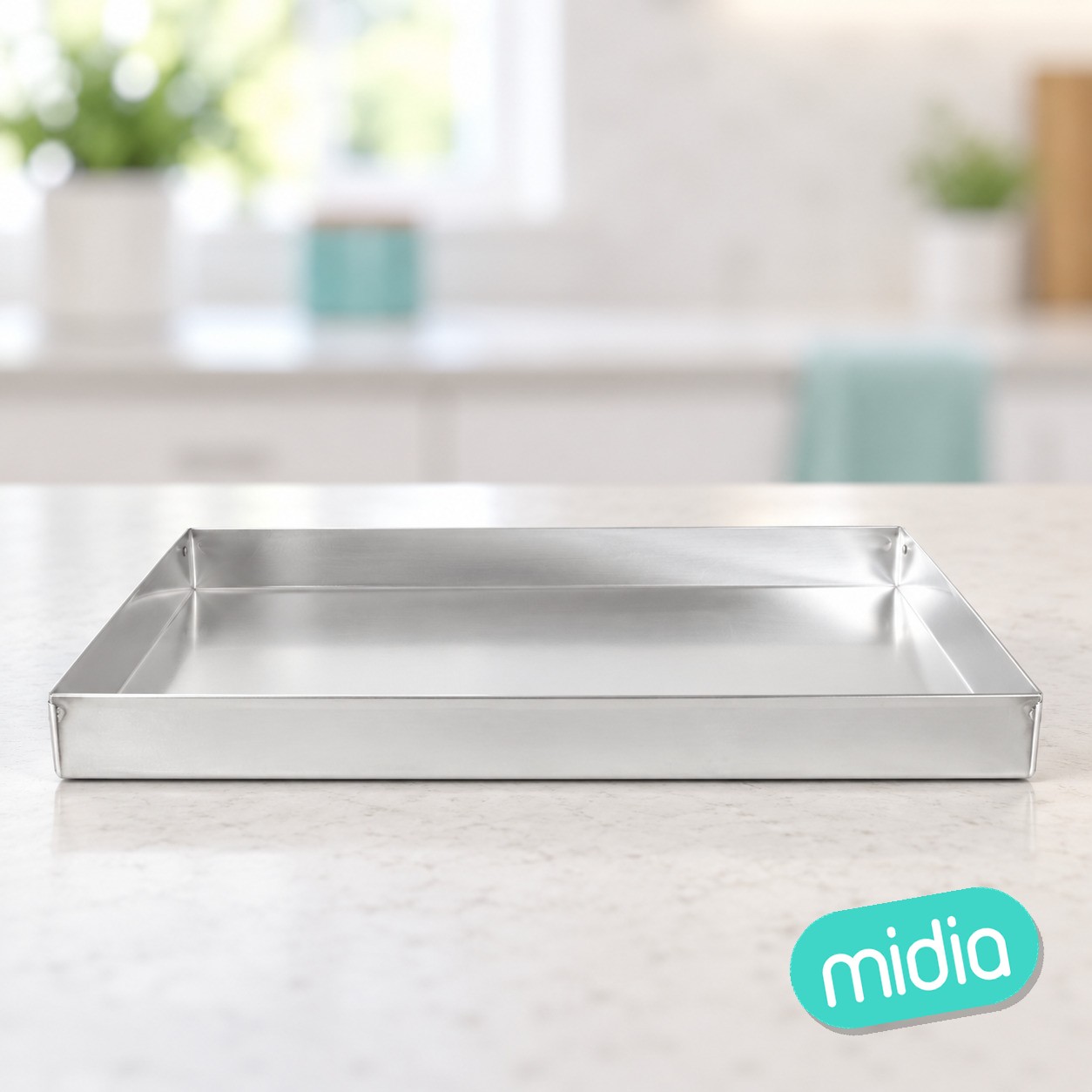 (f) & molde rectangular aluminio 42x28.5x3.5