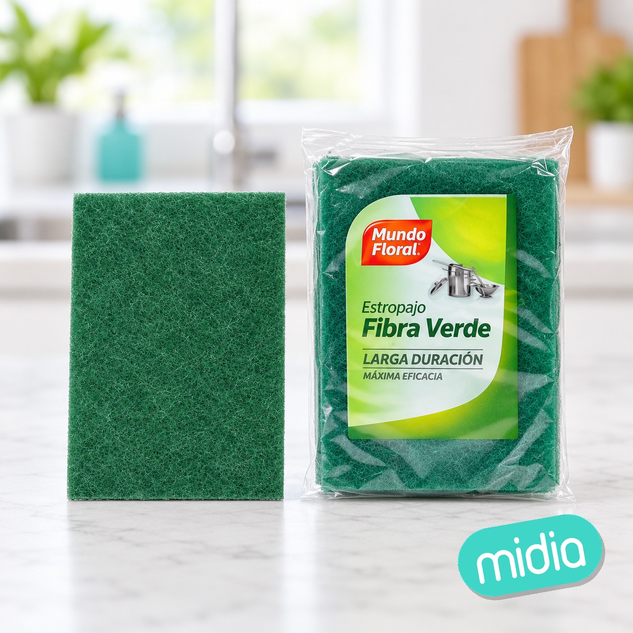 Fibra verde 4unids