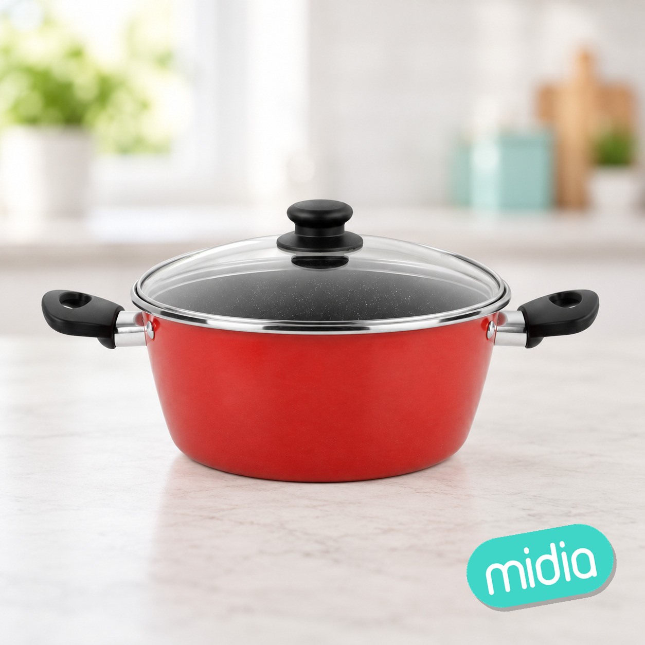 K2 rojo cacerola 28 t/v