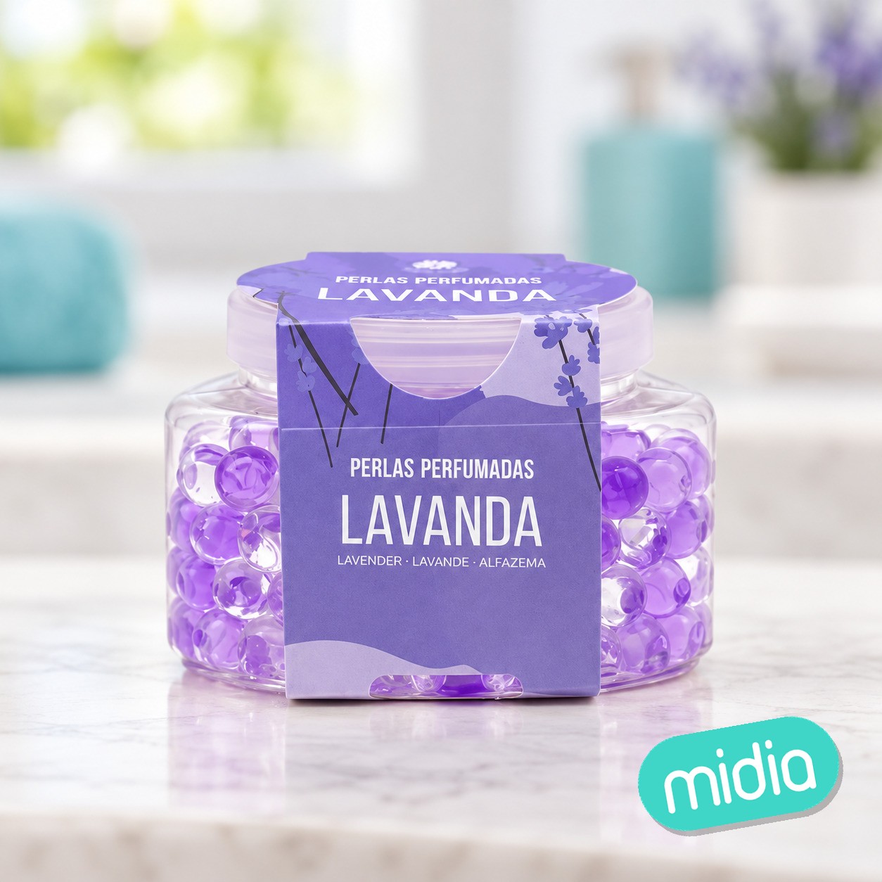 Exp.8 perlas perfumadas lavanda 160g.