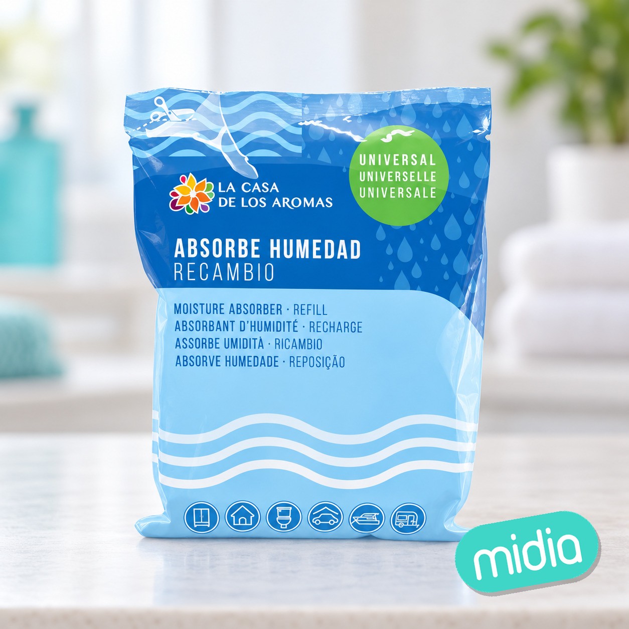 Exp.6 recambio absorbe humedad neutro 300g.