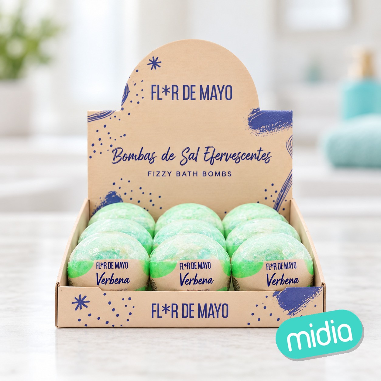 (12) bombas sal efer. 200 gr verbena