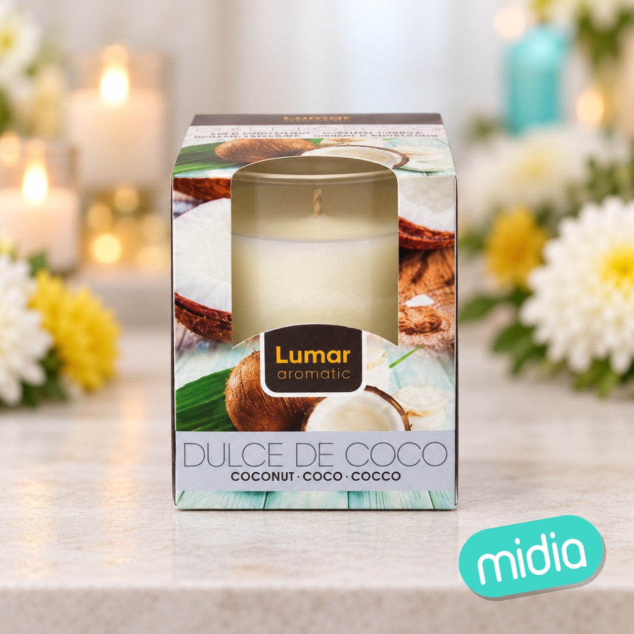 Vaso Lumar Aromatic Perf. Coco