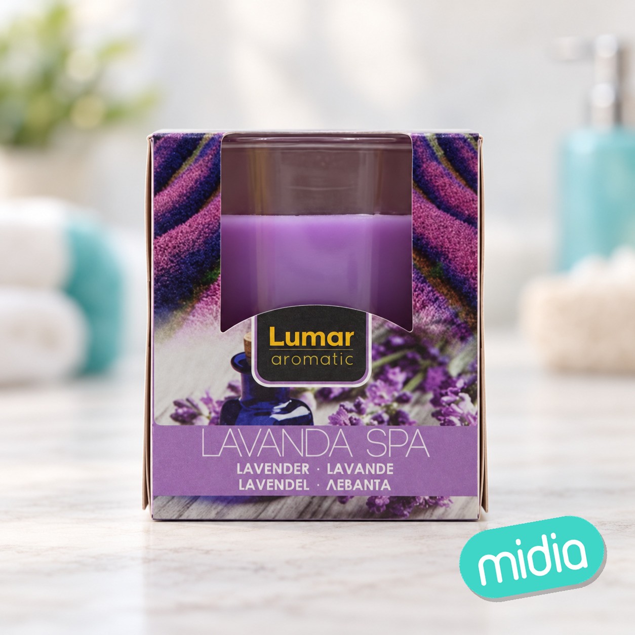 Vaso Lumar Aromatic Perf. Lavanda