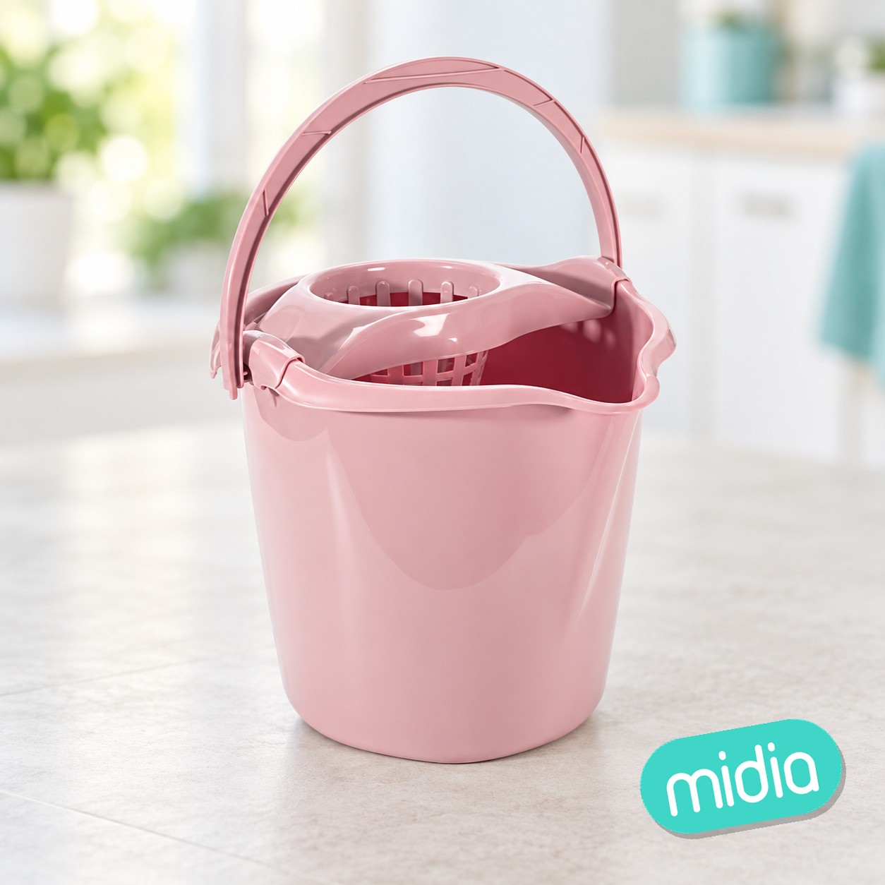 Cubo fregona star redondo 13,5 l. surtido pastel