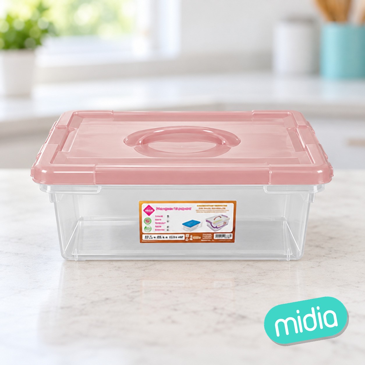 Caja nº30 new box con cierres y asa 9 l.