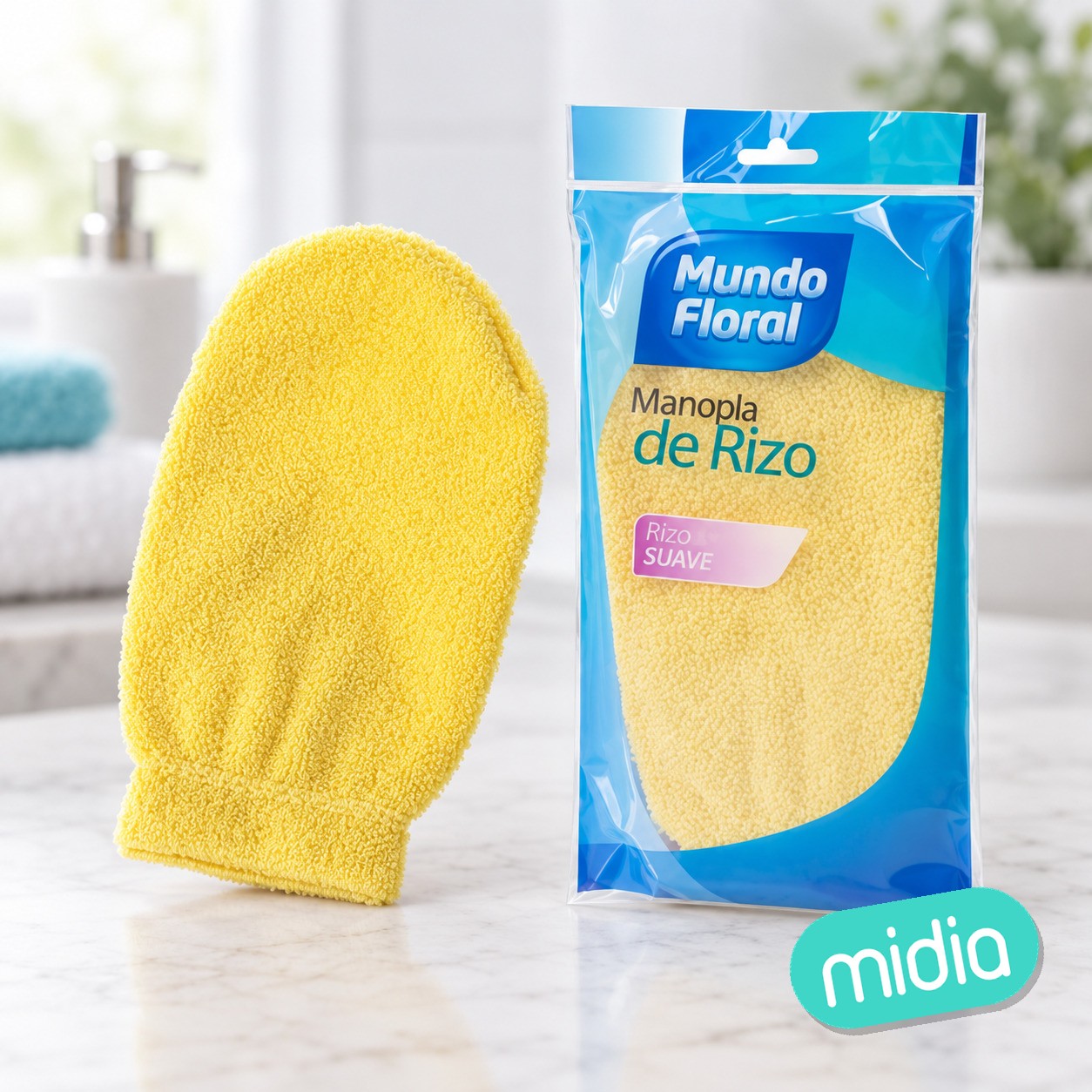Tobain manopla rizo 2 unds