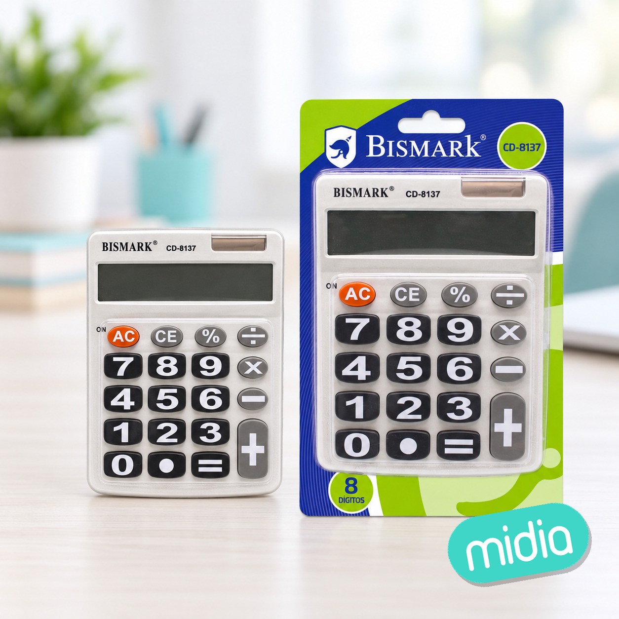 Calculadora 8 digit. big 8137