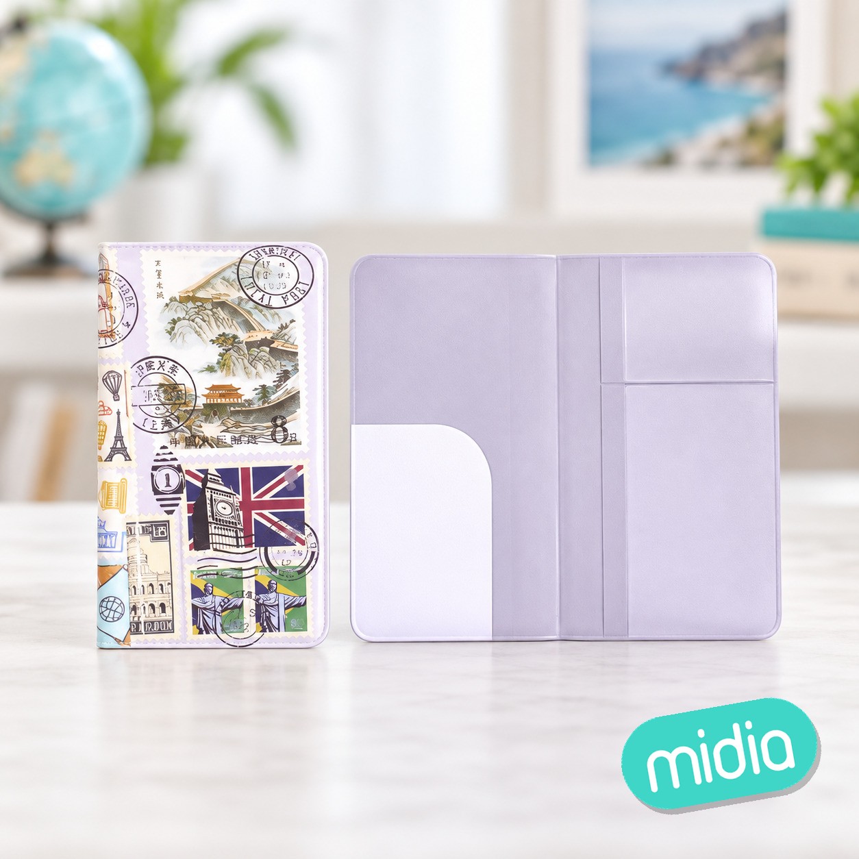 Funda organizadora documentos de viaje travel
