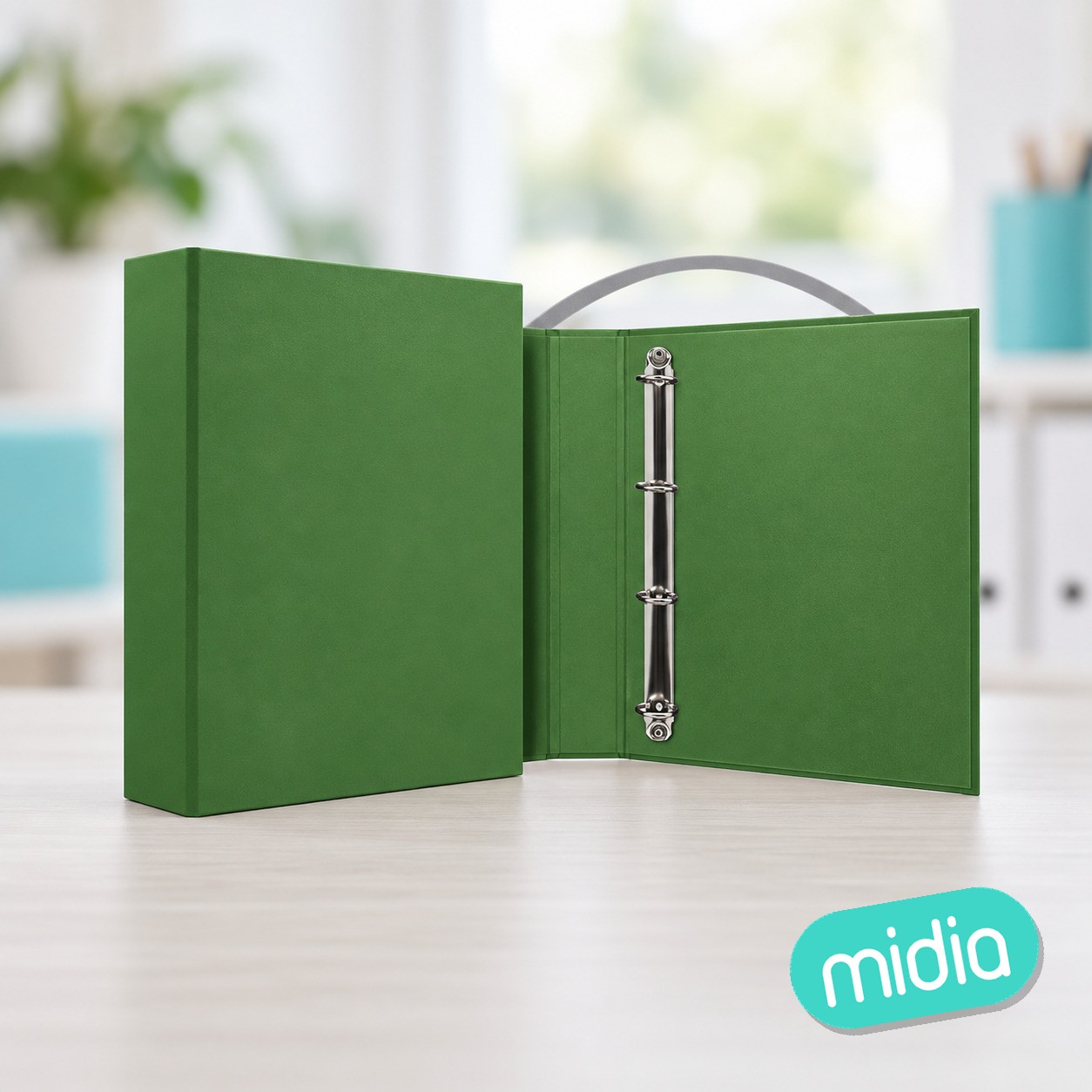 Carpeta carton a4 4am-35 verde