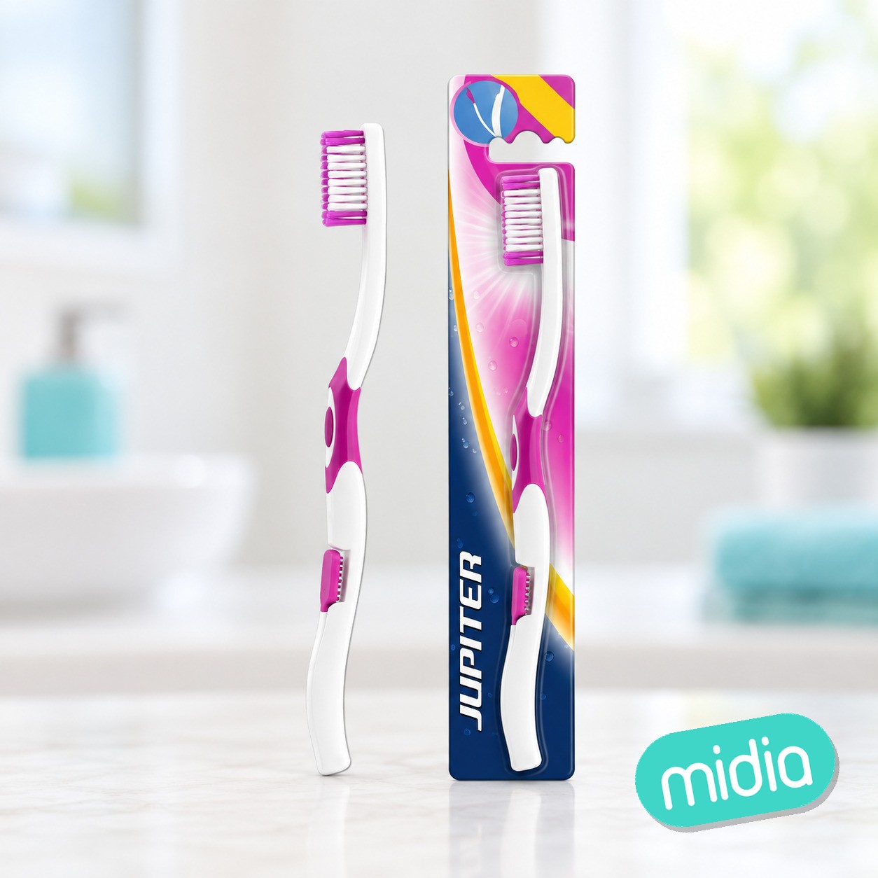 Cepillo dientes adulto limpiador lengua extensible
