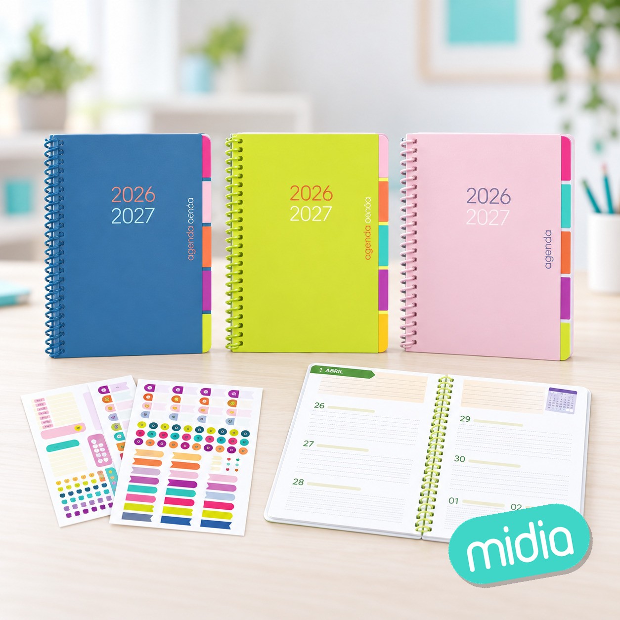 Agenda escolar mediterraneo 8º s/v cas 26-27 t .pp anilla s