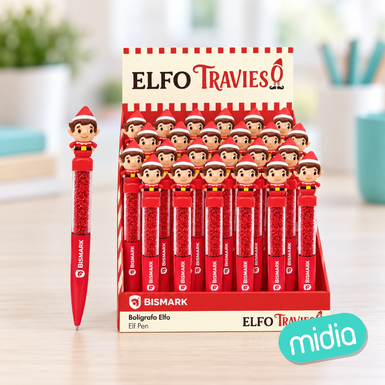 Elfo travieso boligrafo