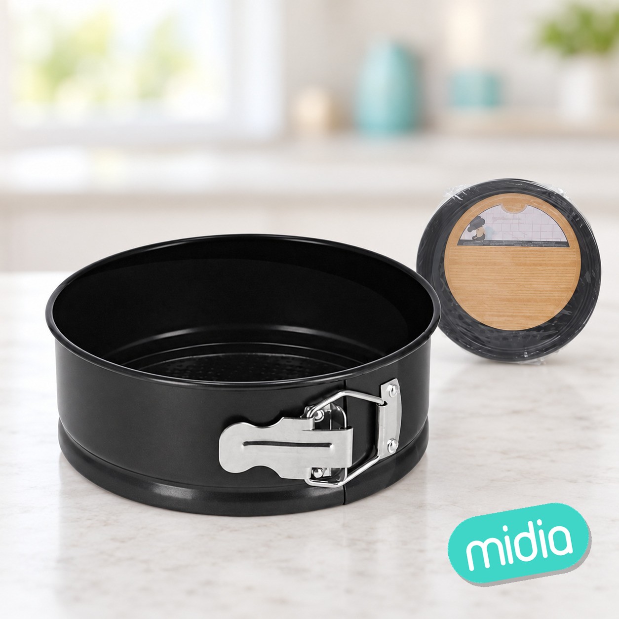 Molde pastel 213g 17cm acero