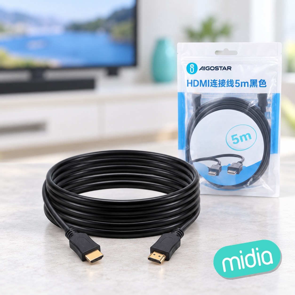 Cable de datos HDMI de alta definición-5m