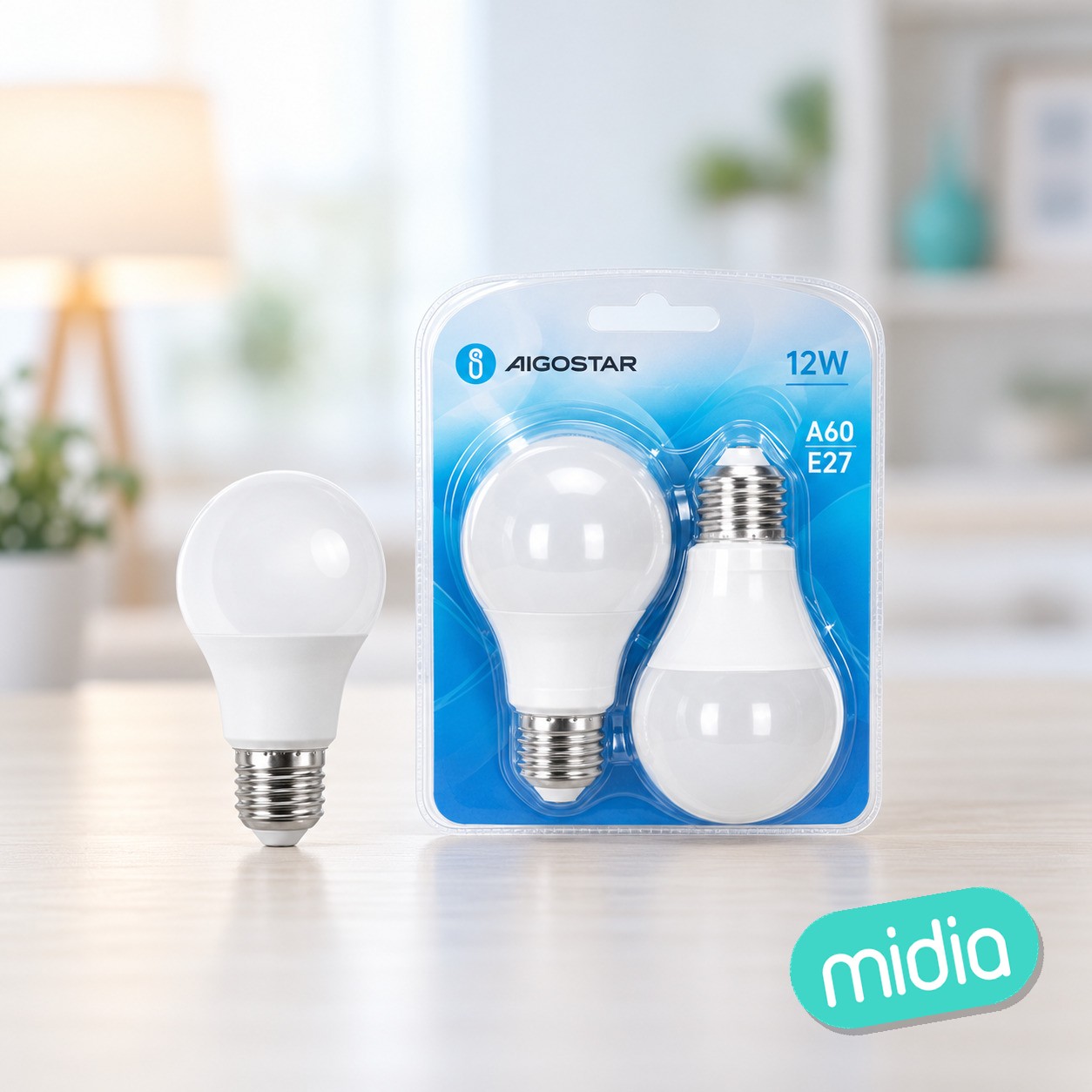 Bombilla LED A60-E27-12W-65001(-11701m-2